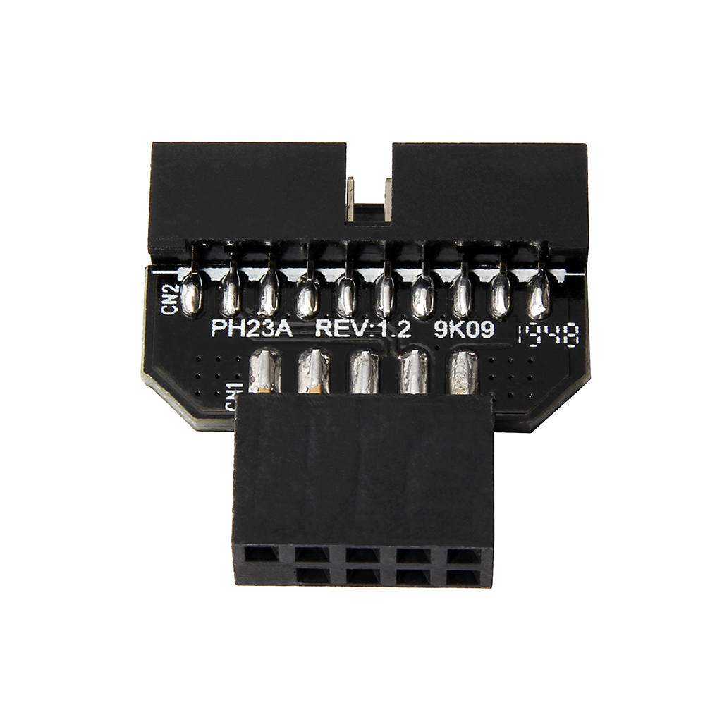 China Motherboard Usb2.0 9pin To Usb3.0 20pin Front Panel Connector