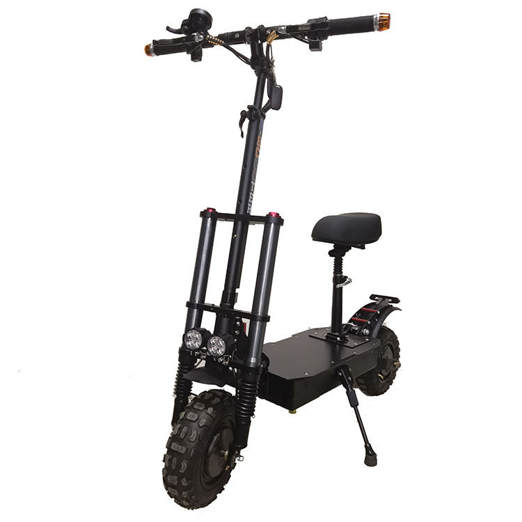 SS 4000watts SoverSky Off Road Dual Motor Fat Tire Scooter SHANGHAI