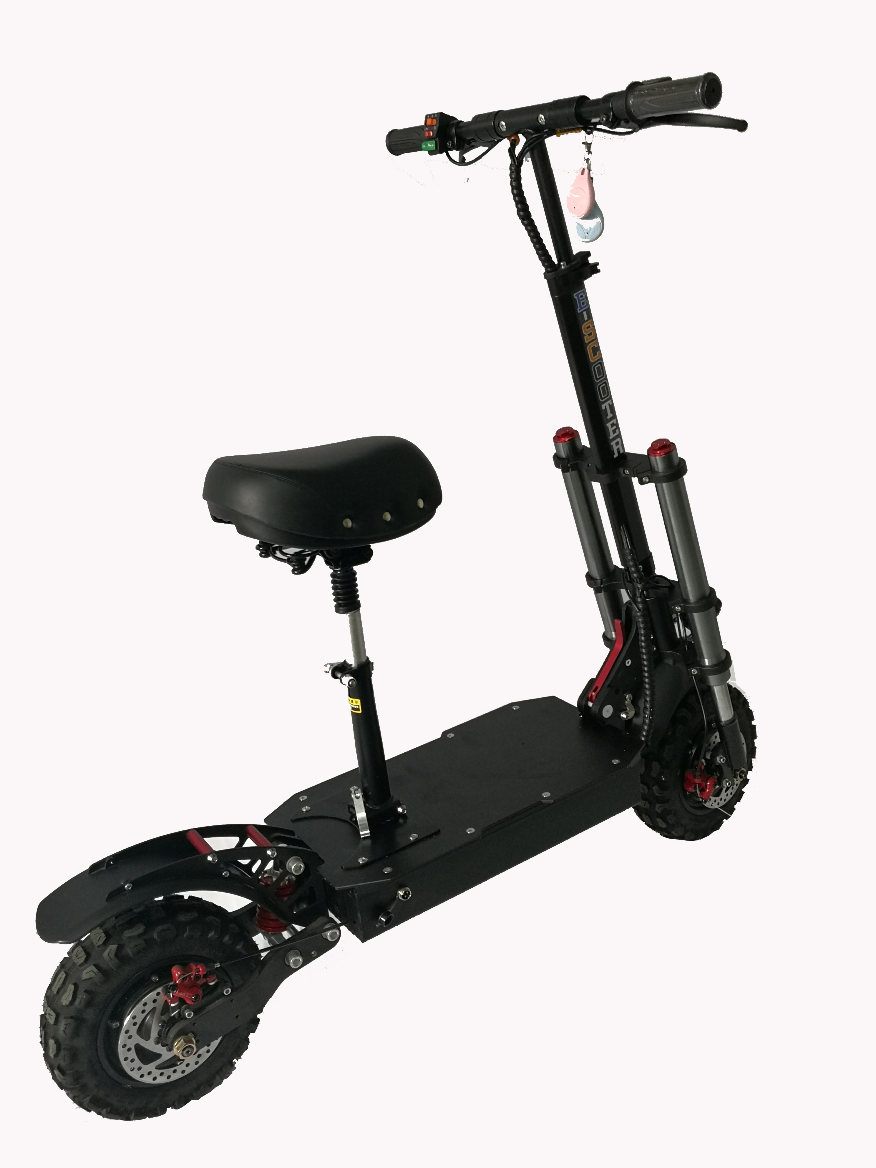 SS 4000watts SoverSky Off Road Dual Motor Fat Tire Scooter SHANGHAI