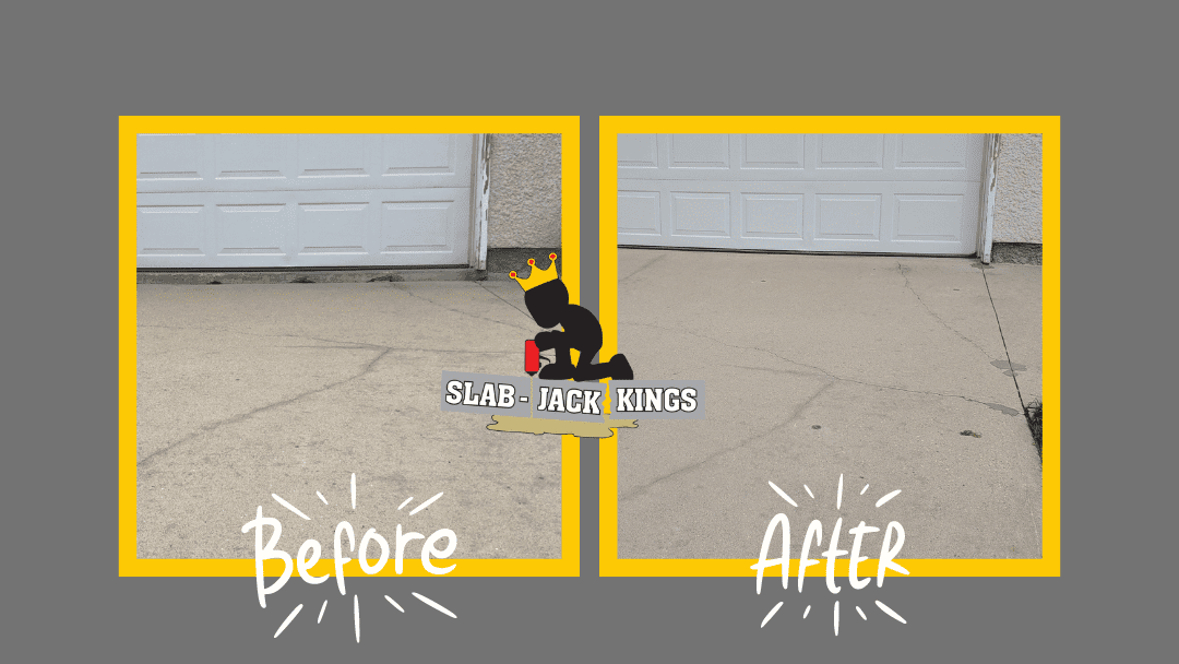 SlabJack Kings Concrete Driveway Repair Services Manitoba