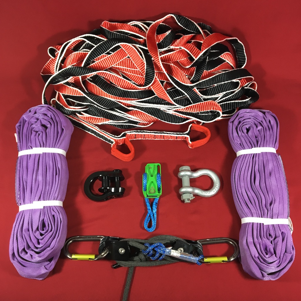 SlacklifeBC PRO Longline Kit Take your slacklining longer
