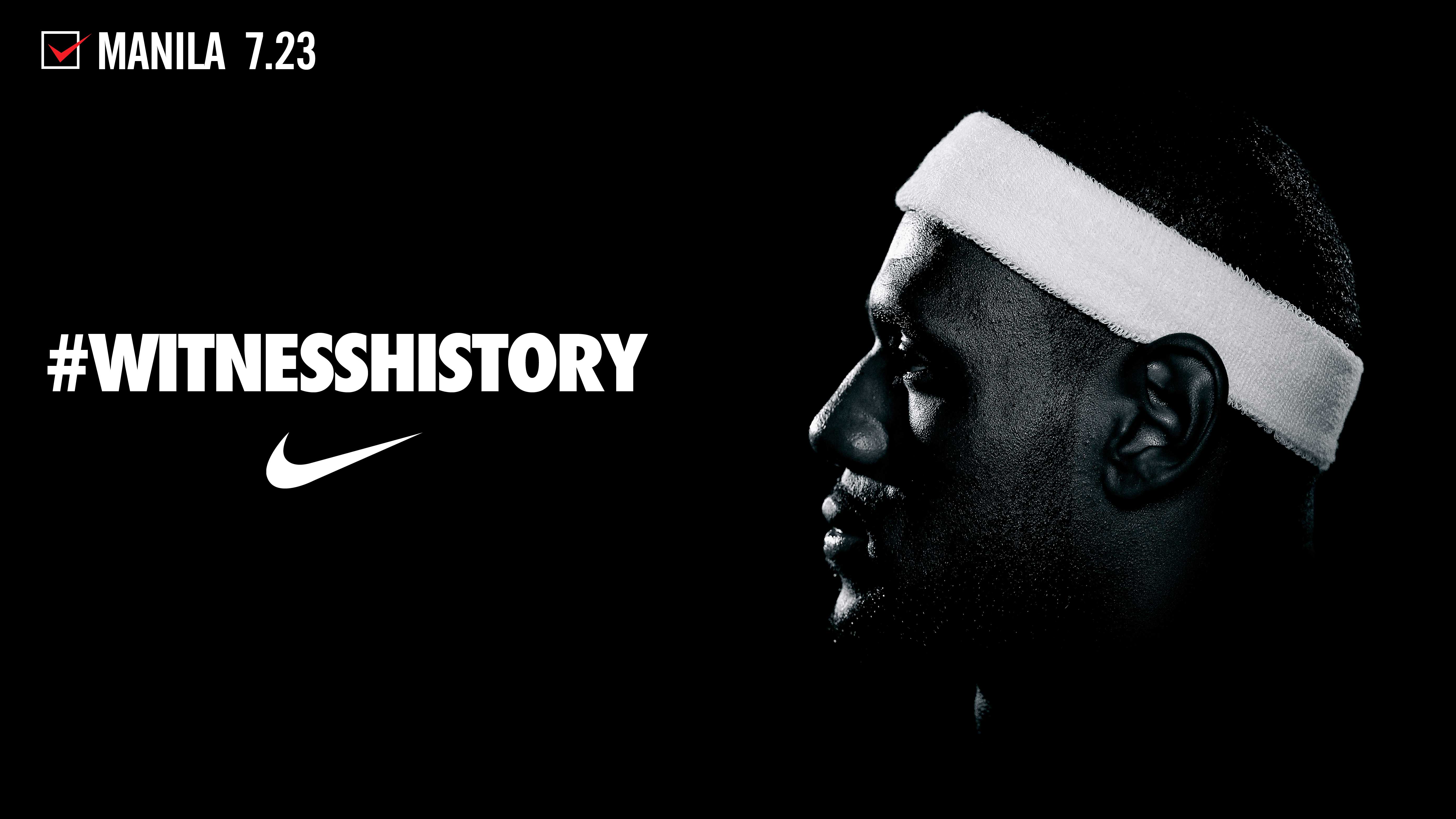 NIKE ANNOUNCES LEBRON JAMES PHILIPPINE TOUR Philippines