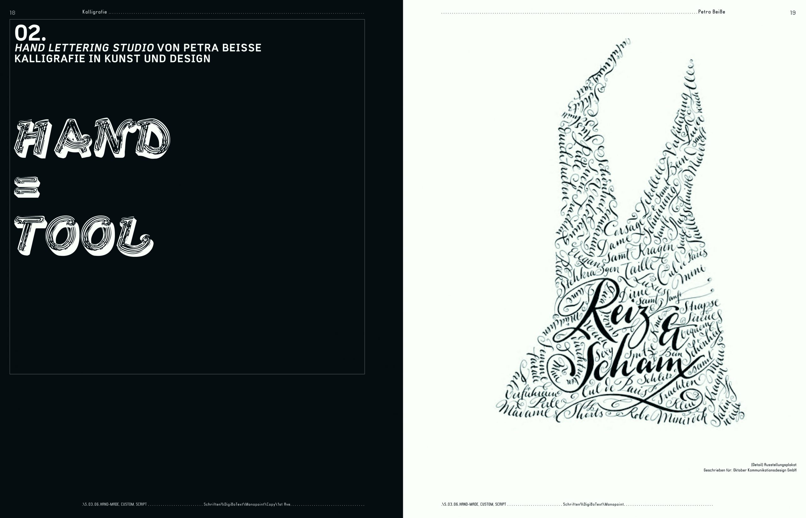 Slanted Magazin 3 Handmade Custom Script Slanted
