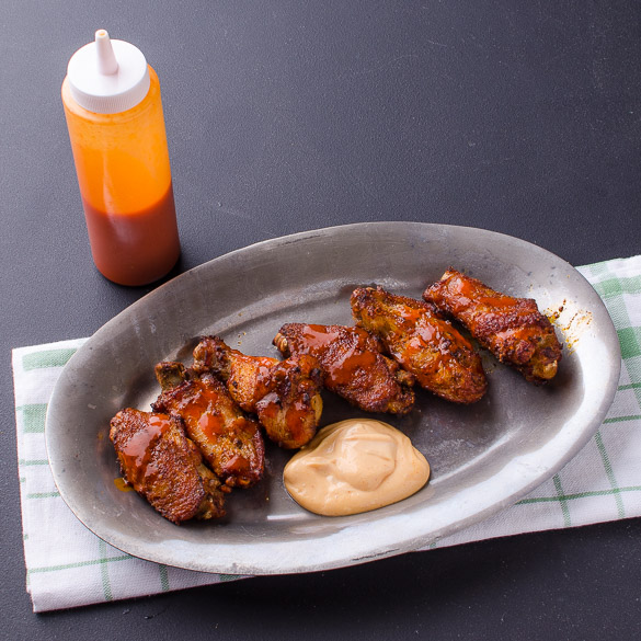 Slapilicious Smoke and Fried Chicken Wings Slap Yo' Daddy BBQ