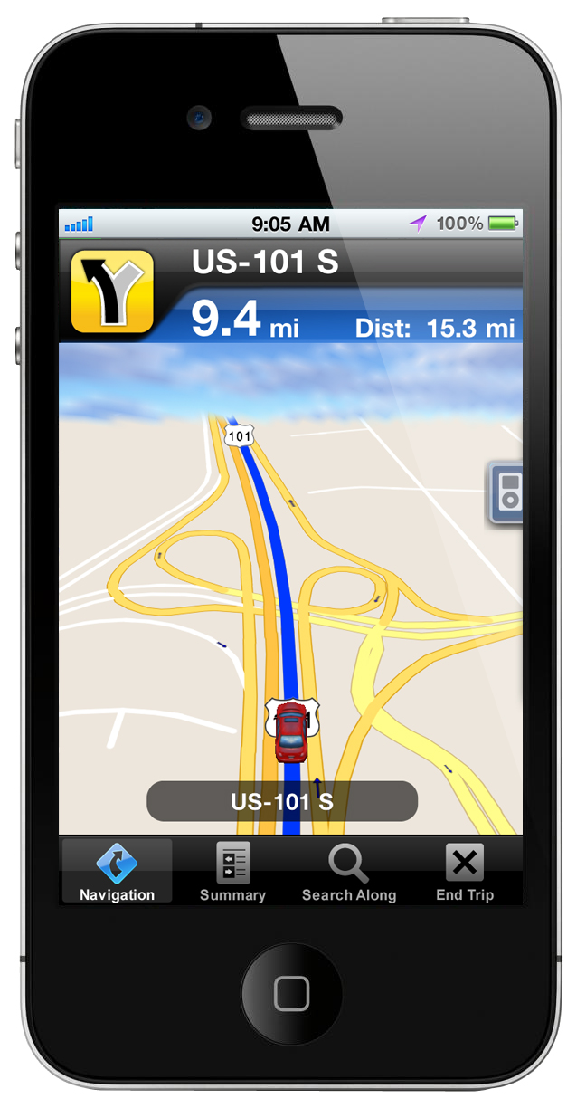 Verizon iPhone TeleNav GPS App Available Now SlashGear