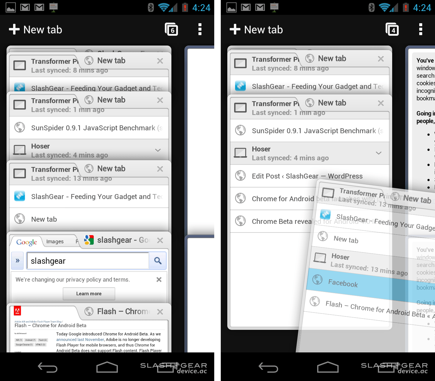 Chrome Beta For Android 4.0 ICS Review(03)