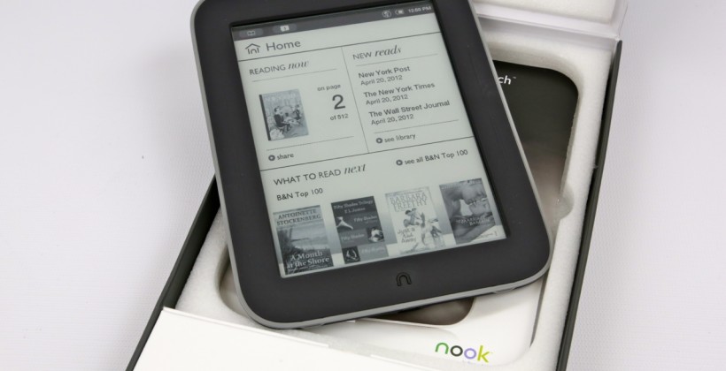 B&N NOOK Simple Touch and Simple Touch GlowLight hit UK B&N NOOK Simple Touch and Simple Touch GlowLight hit UK
