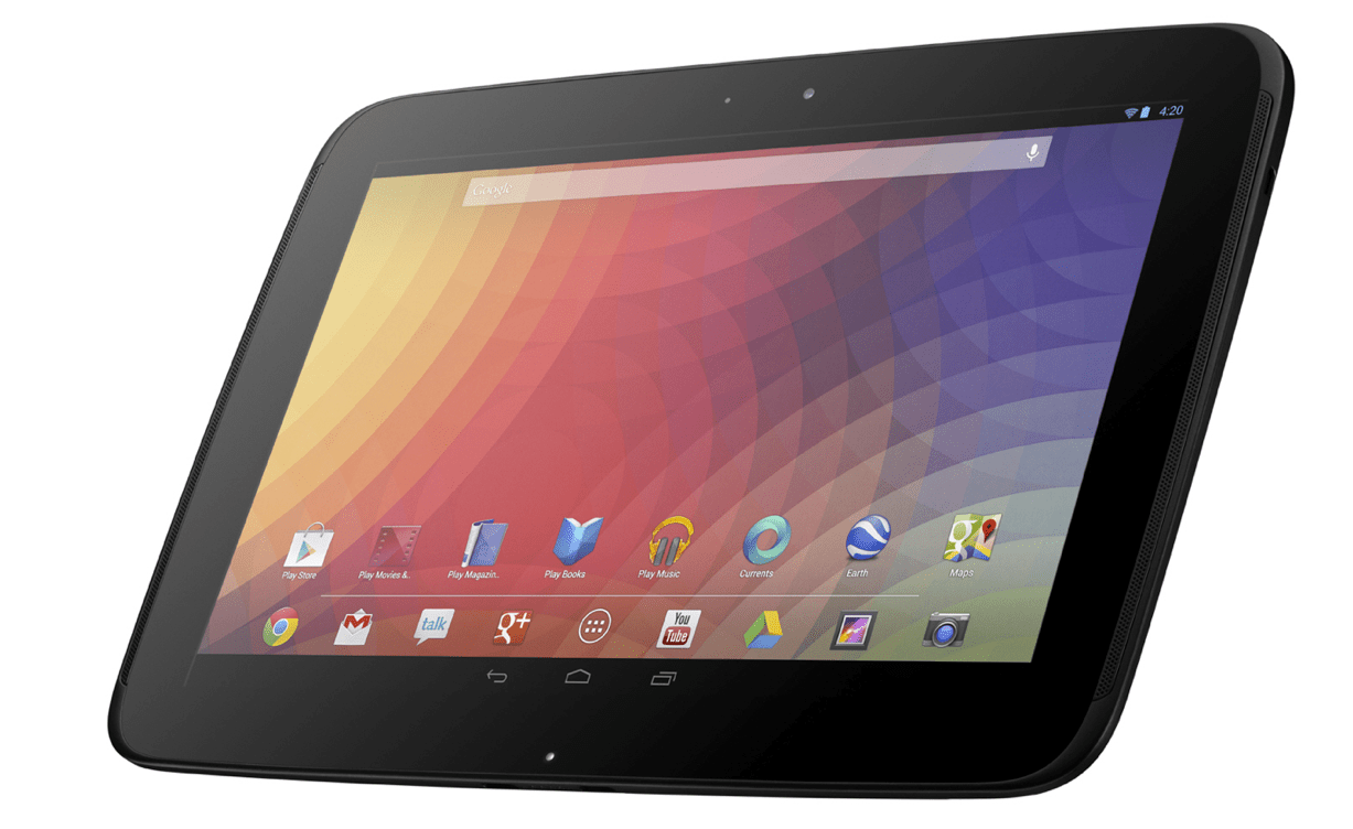 Nexus 10 detailed as "highest resolution on the