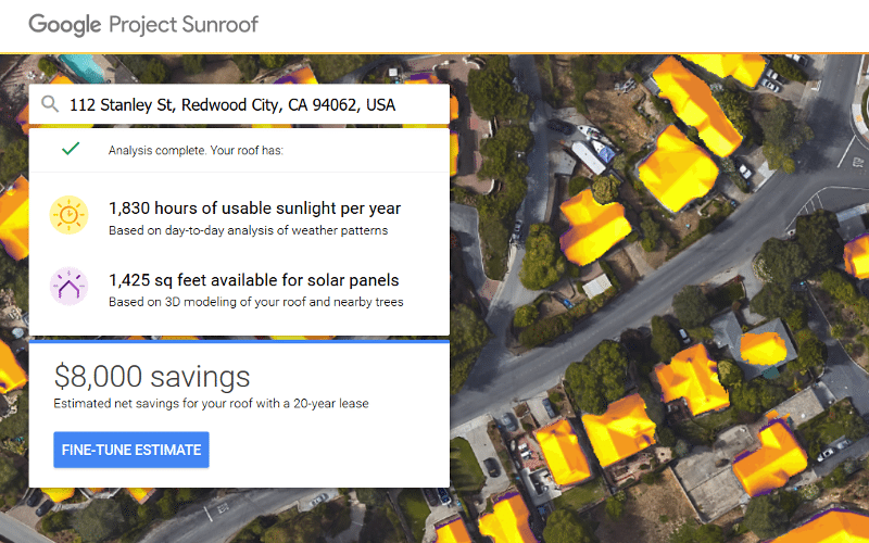 Google expands its Sunroof estimates to more US territories SlashGear