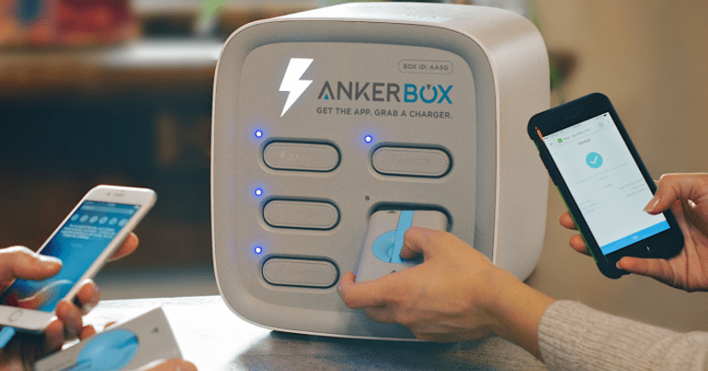 AnkerBox lets your rent a power bank instead of carrying one SlashGear