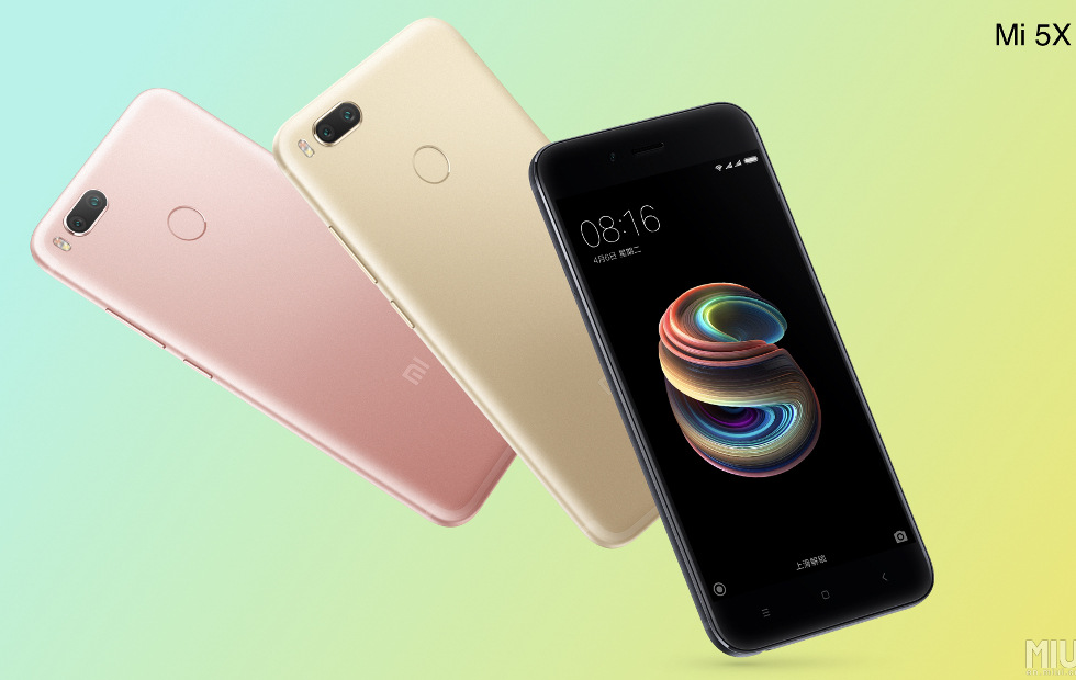 Xiaomi Mi 5X launch brings MIUI 9, dual cameras to midrange SlashGear