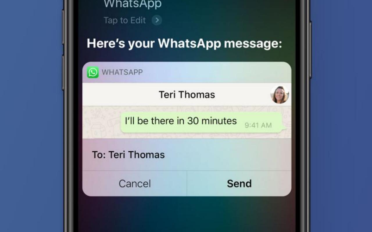 Apple Siri might soon send messages to thirdparty apps SlashGear