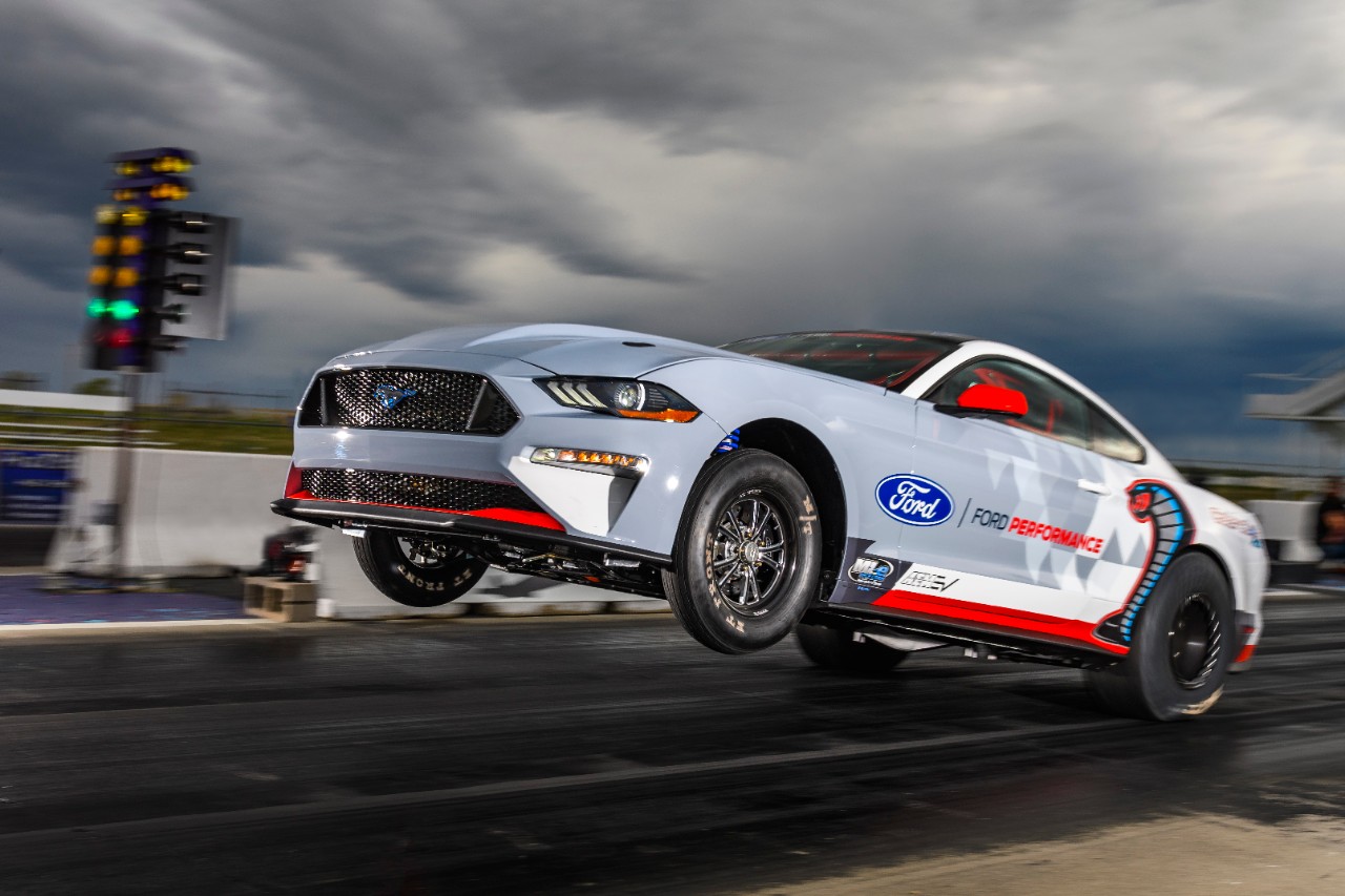 Ford's allelectric Mustang Cobra Jet 1400 will debut at the NHRA U.S