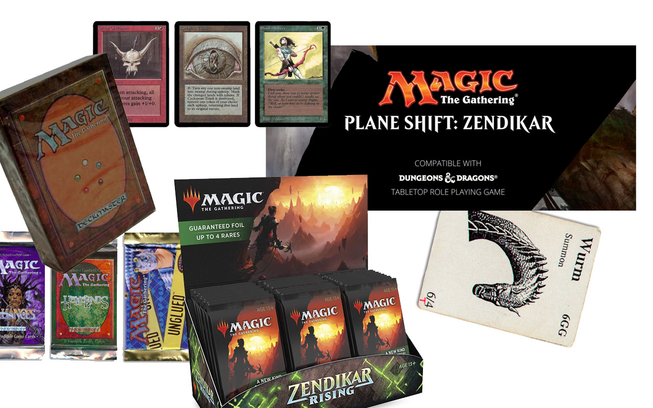 Dungeons & Dragons in Magic The Gathering card set 2021 and MTG in DnD