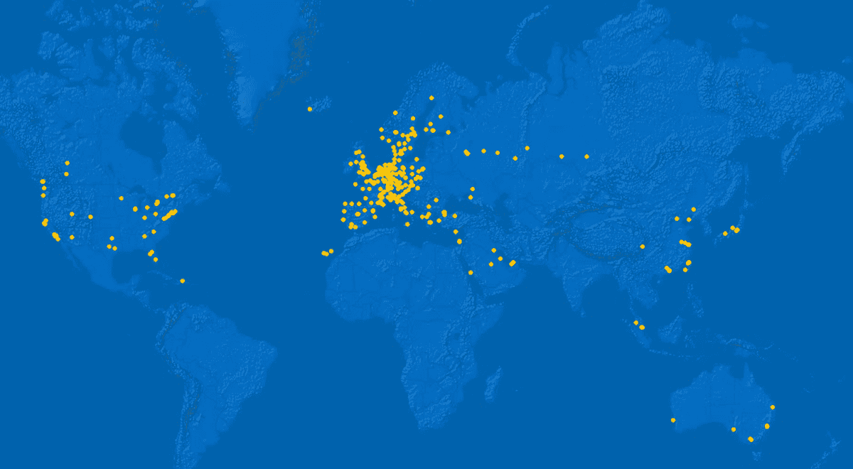 Pain Points Carte interactive comment IKEA a conquis le monde Slate.fr