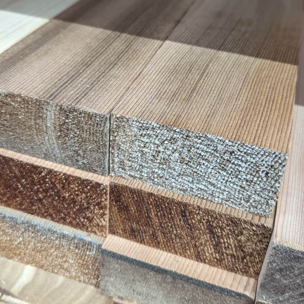 Framing Timbers Slatted Screen Fencing