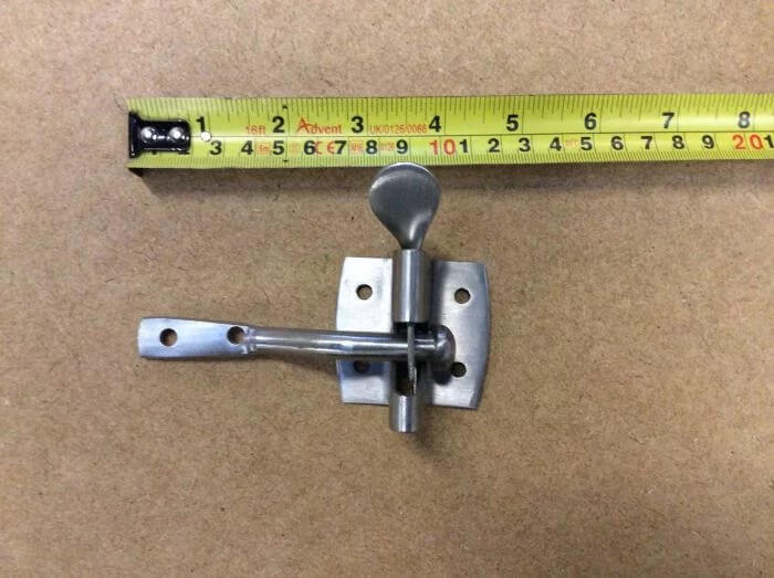 Galvanised Gate Catch Slatted Screen Fencing