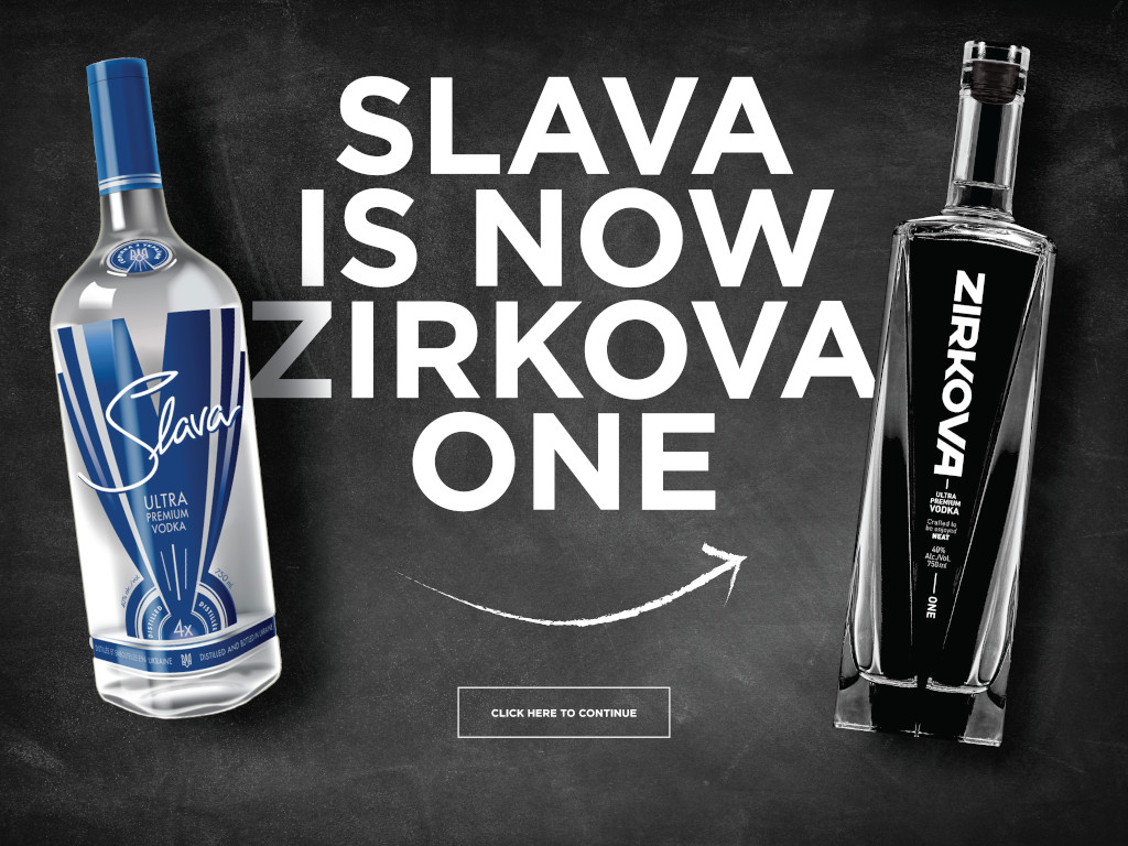 Slava Vodka is now Zirkova!