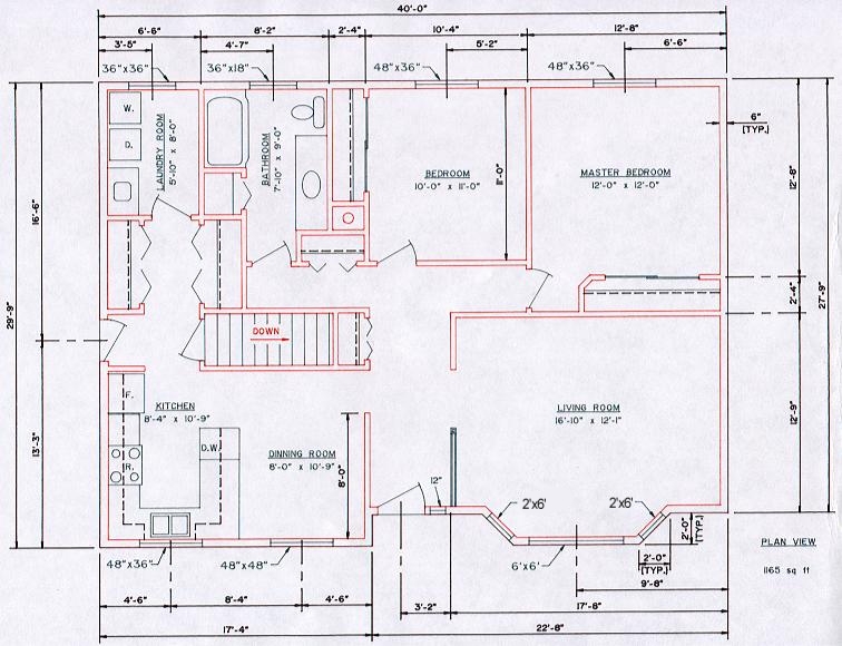 Floor Plan Dimensioning
