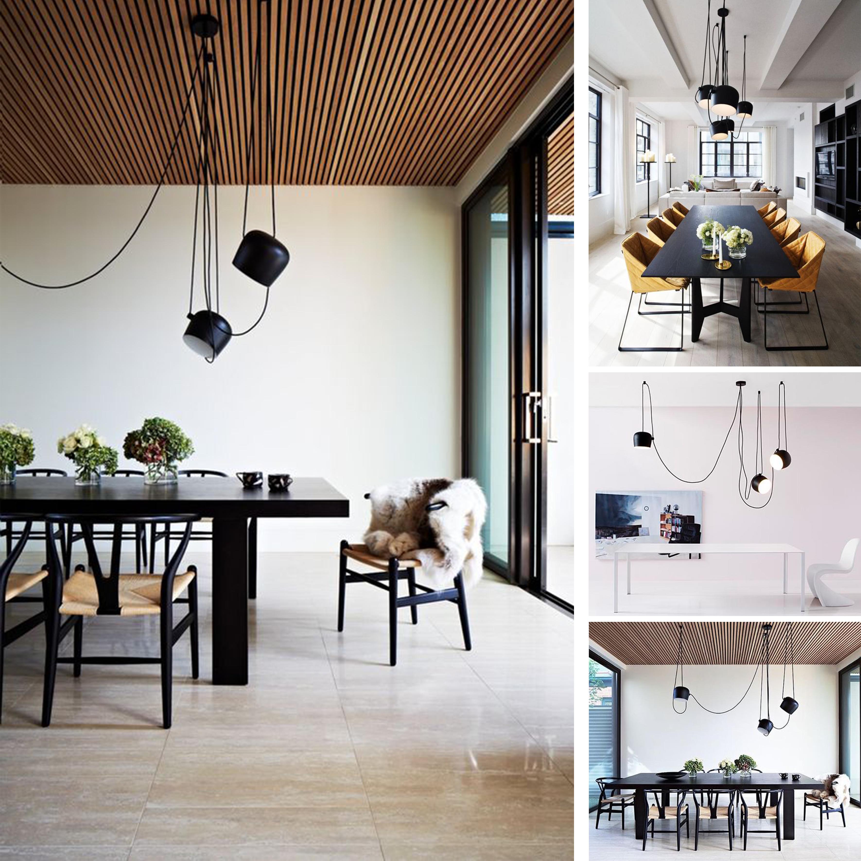 Come scegliere le lampade della casa la sala da pranzo. sleek tips