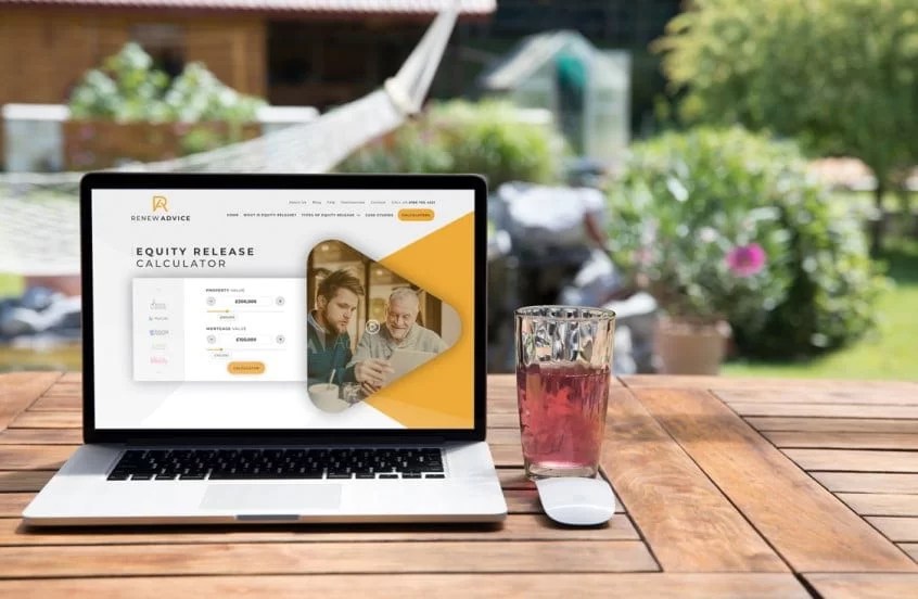 Renew Advice Sleeky Web Design