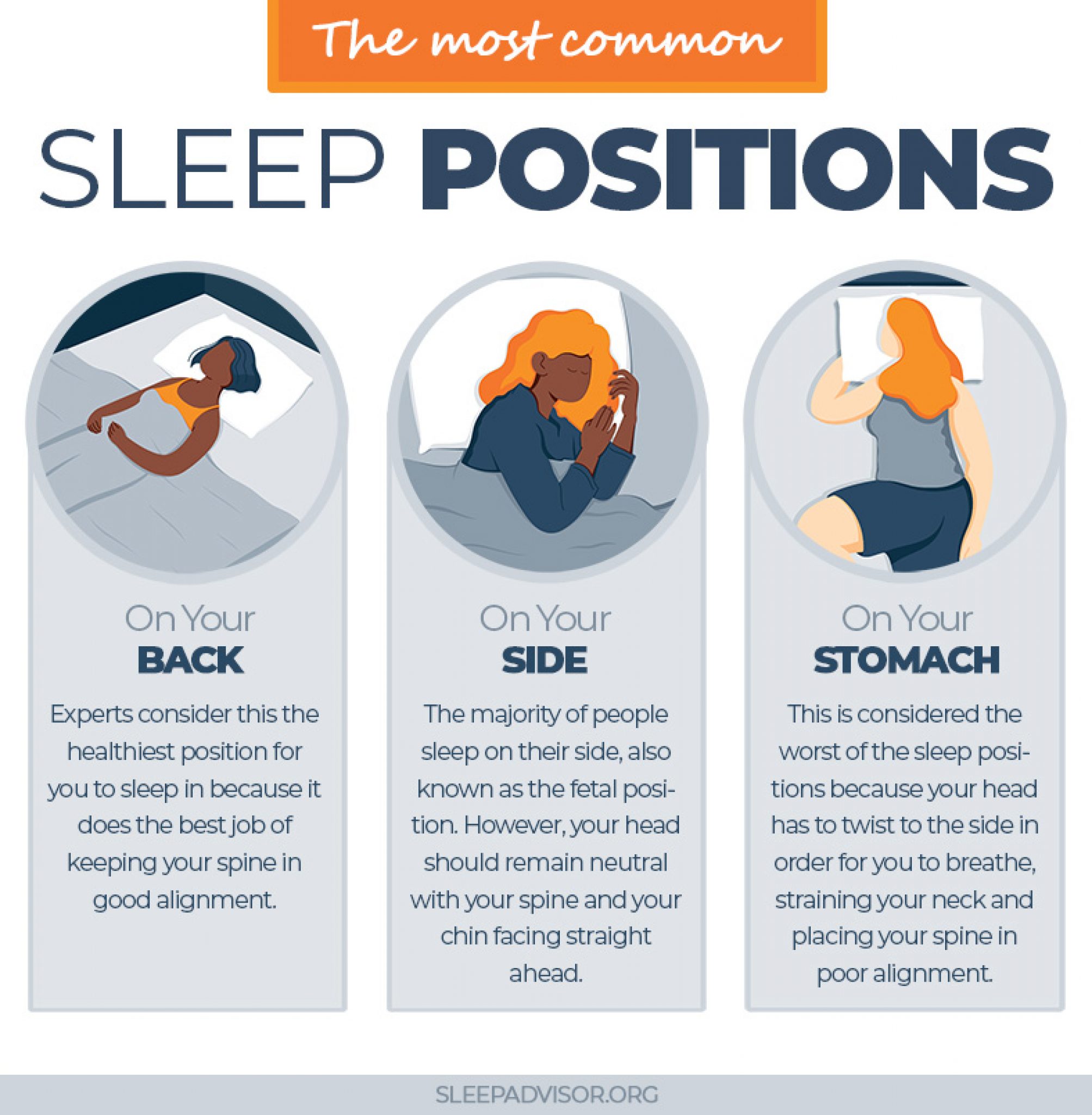 The Best Sleeping Positions (2023) Sleep Advisor