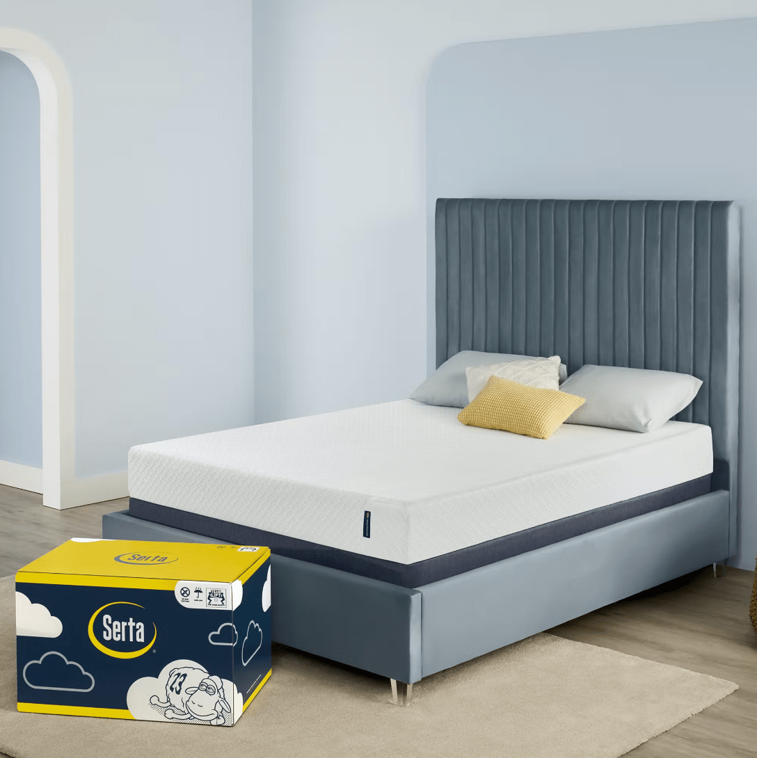 Serta EZ Tote Mattress Gel Memory Foam & Support