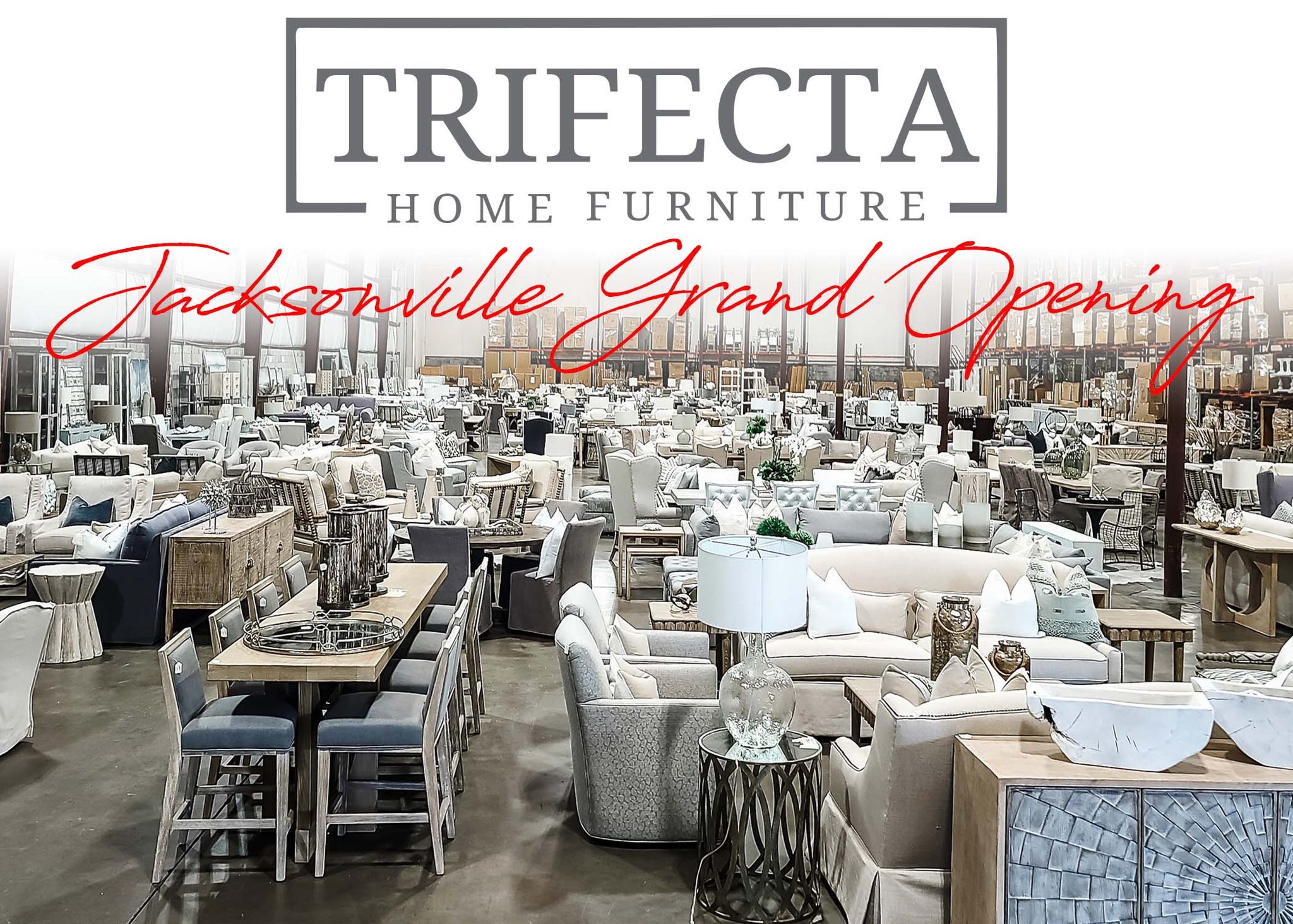 Trifecta Home Furniture Grand Opening July 16 Sleiman Enterprises