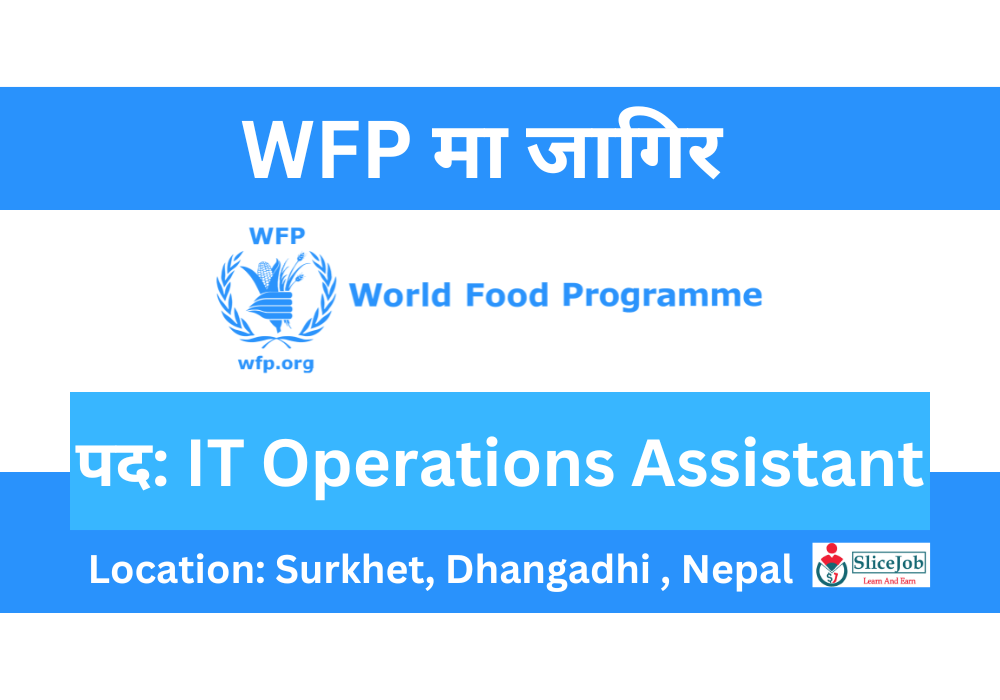 IT Operations Assistant Vacancy in World Food Programme Slicejob