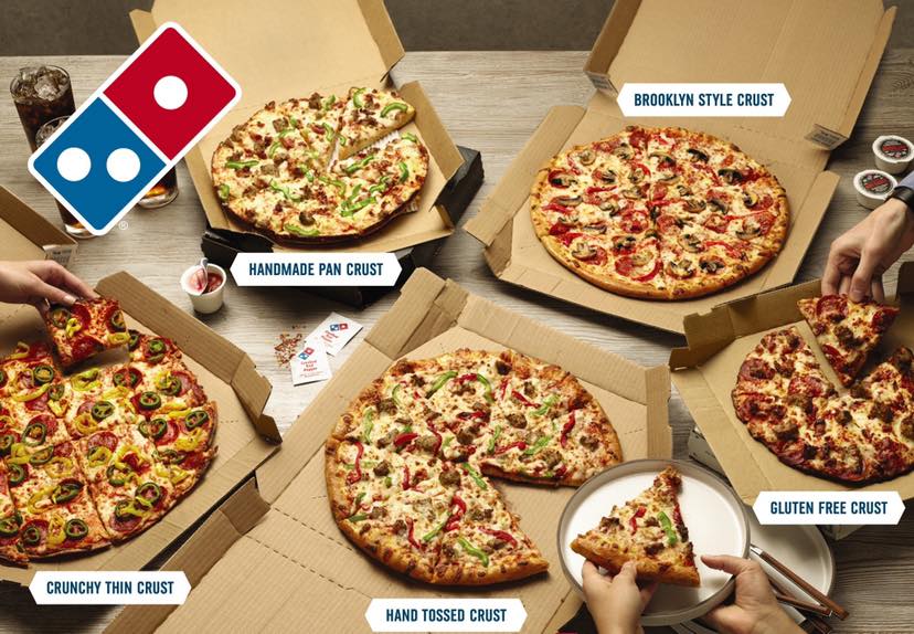 The 5 Domino's Crust Types in the USA Which Is the Best Domino's