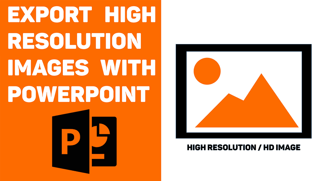 How to Export HighResolution Images from PowerPoint