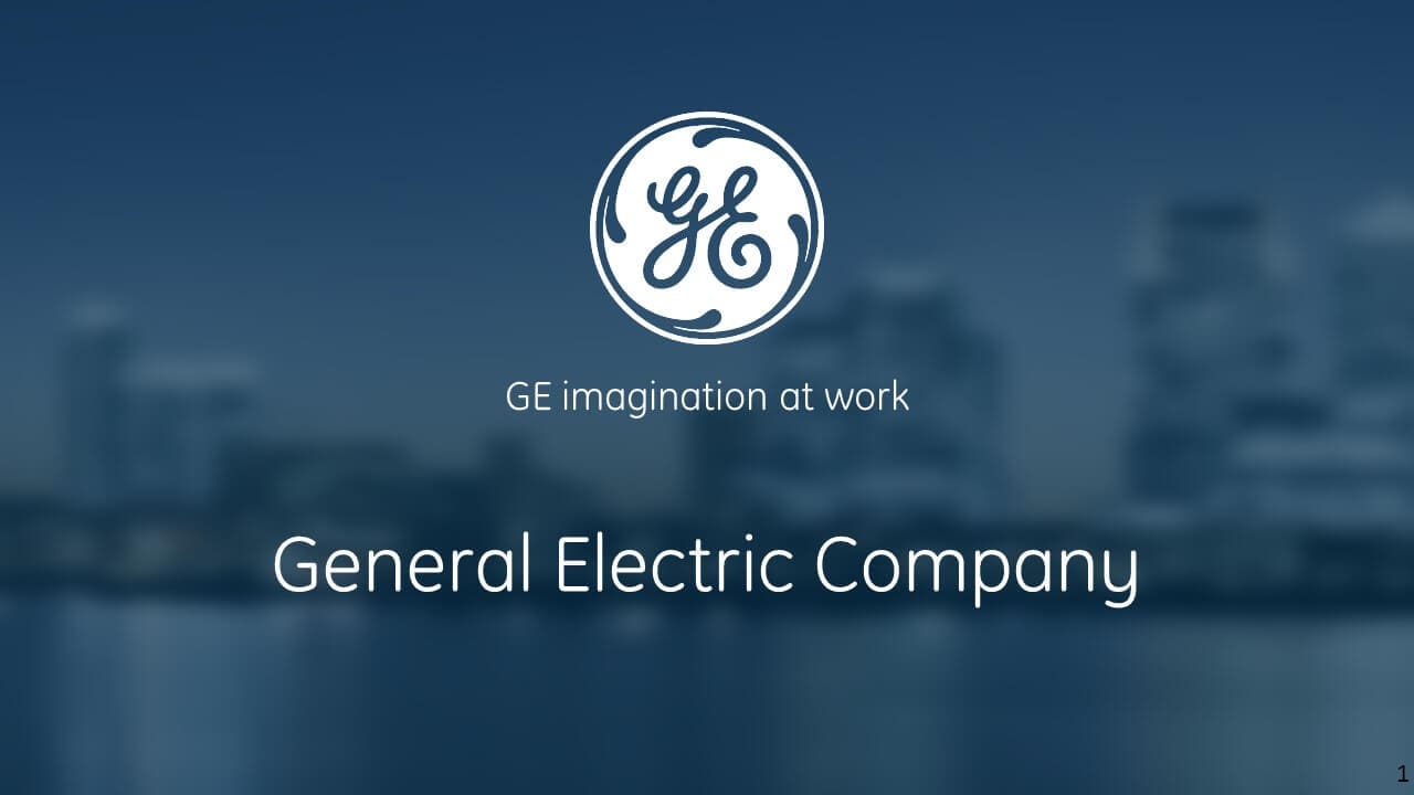 General Electric Presentation Design Portfolio SlideGenius