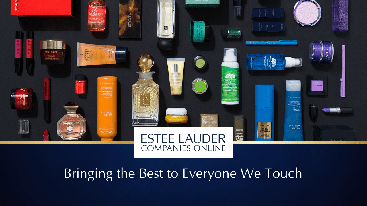 Portfolio Estée Lauder Presentation Design SlideGenius