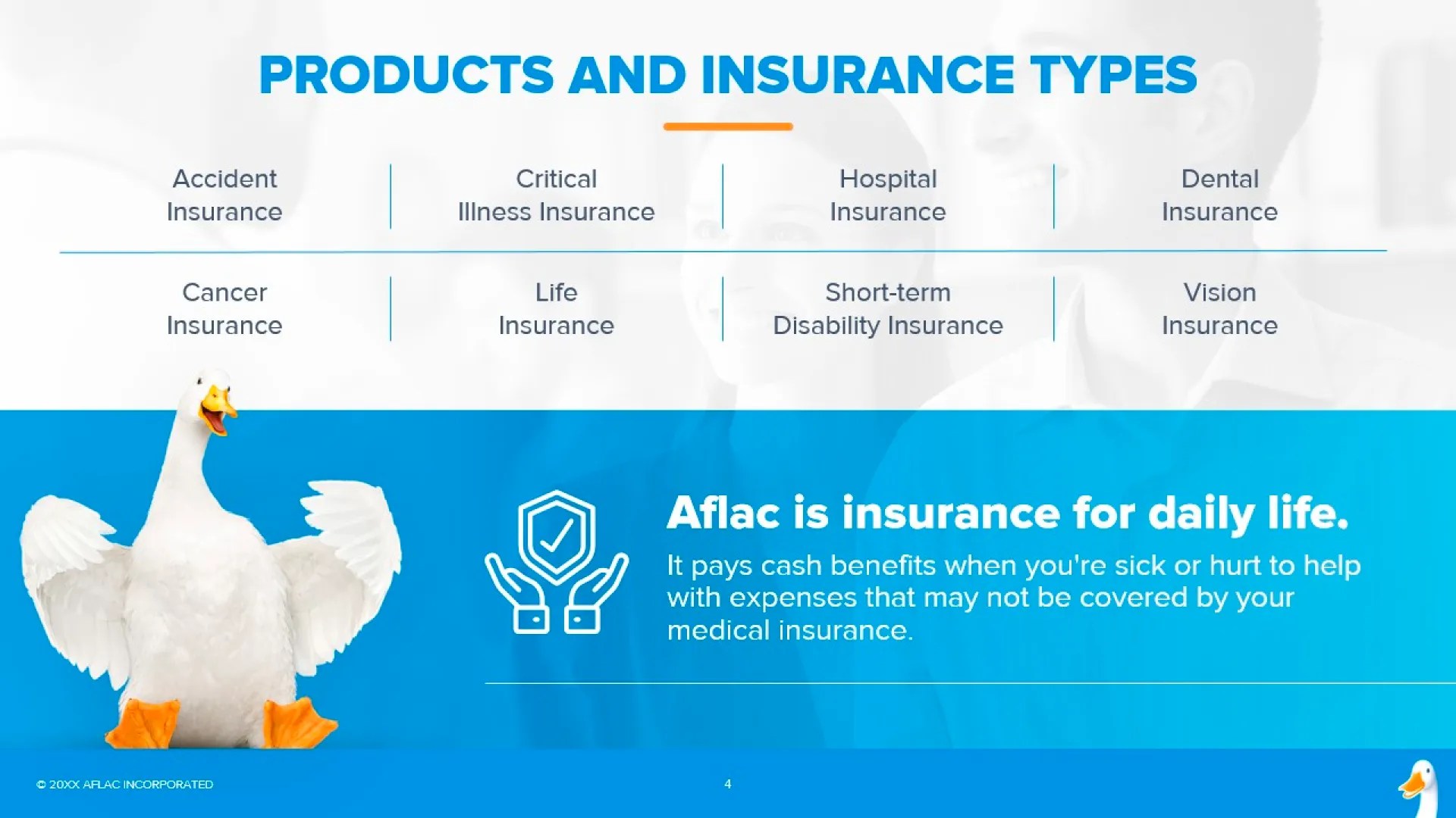 Aflac Insurance Presentation Design SlideGenius(03)