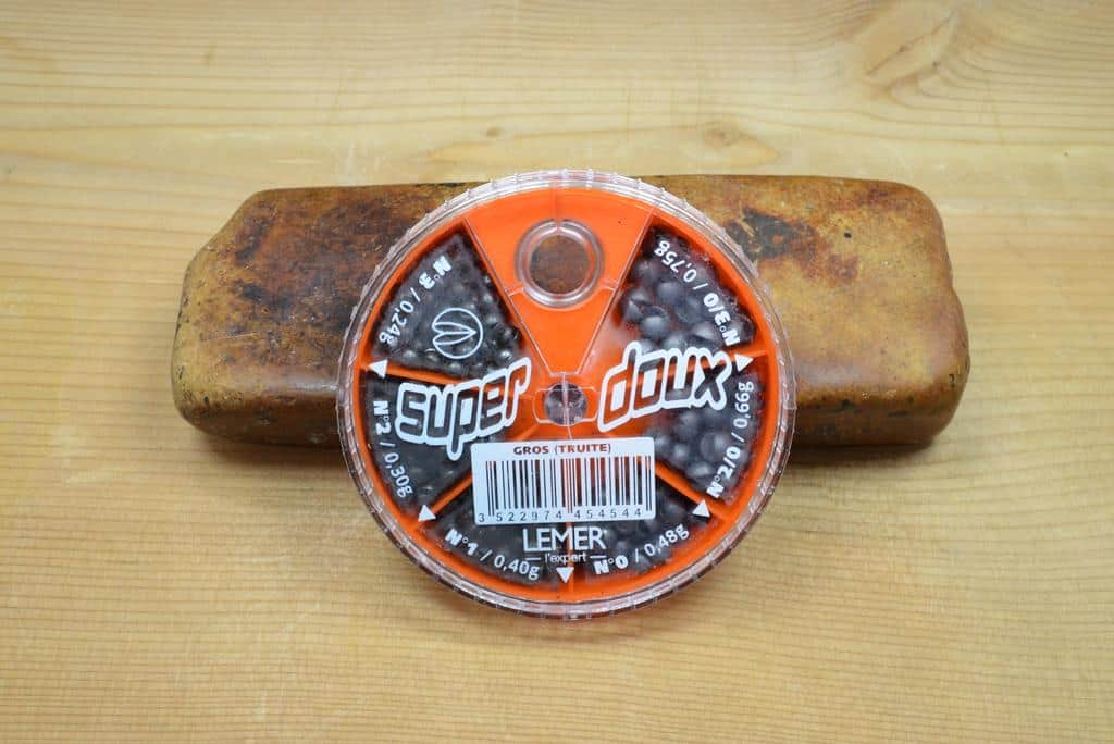 Super Doux Split Shot Dispenser Galloup's Slide Inn Fly Shop Weights