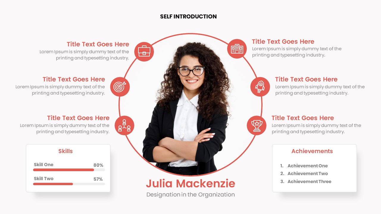 About Me google slides theme SlideKit