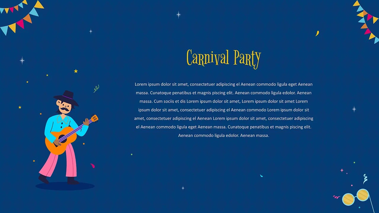 Free Carnival Slides Themes and Festival Templates SlideKit