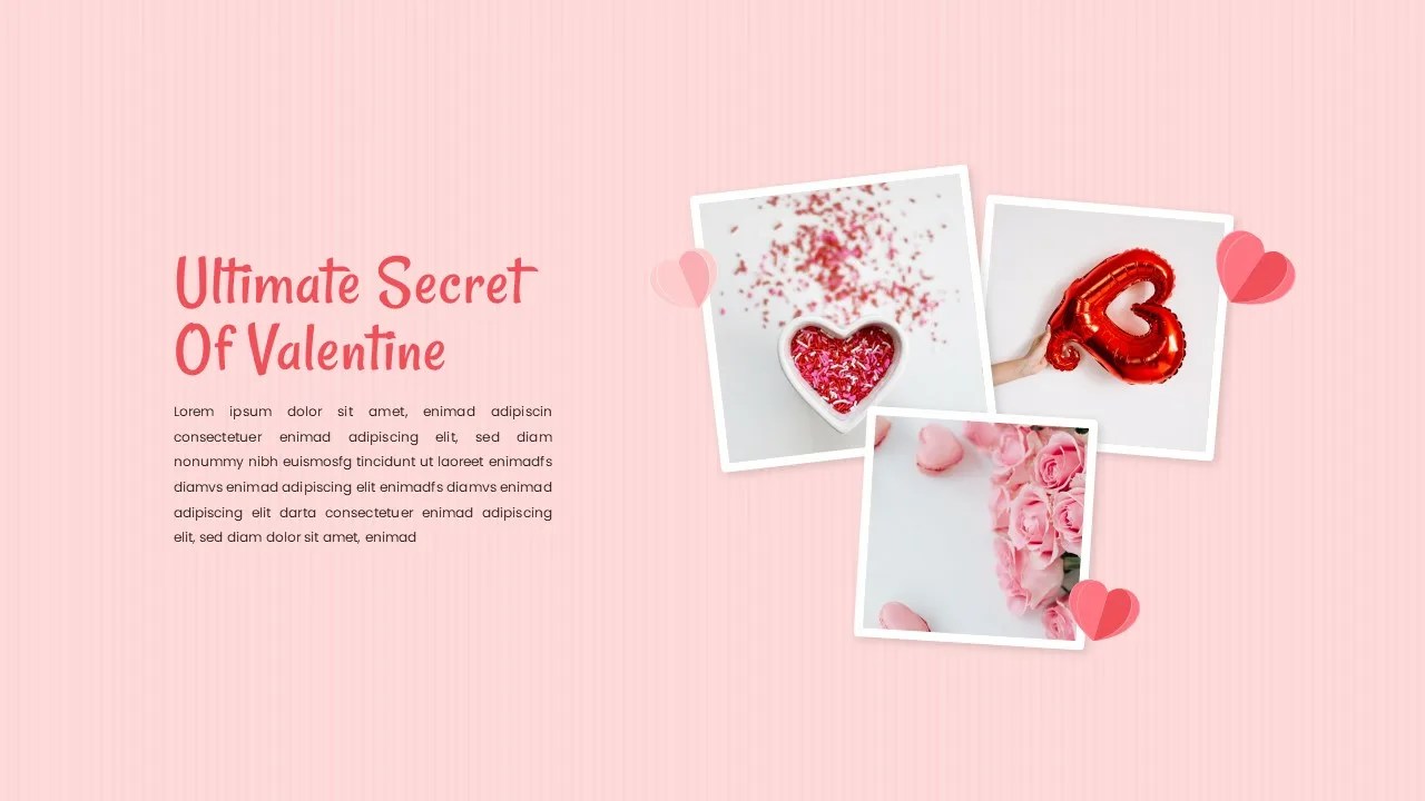 Be My Valentine Free Valentine's Day Google Slides Templates SlideKit