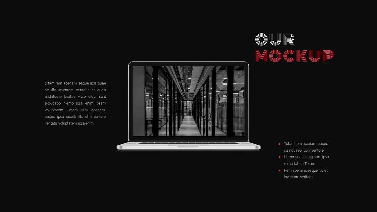 Dark Theme Presentation Templates for Google Slides Slidekit