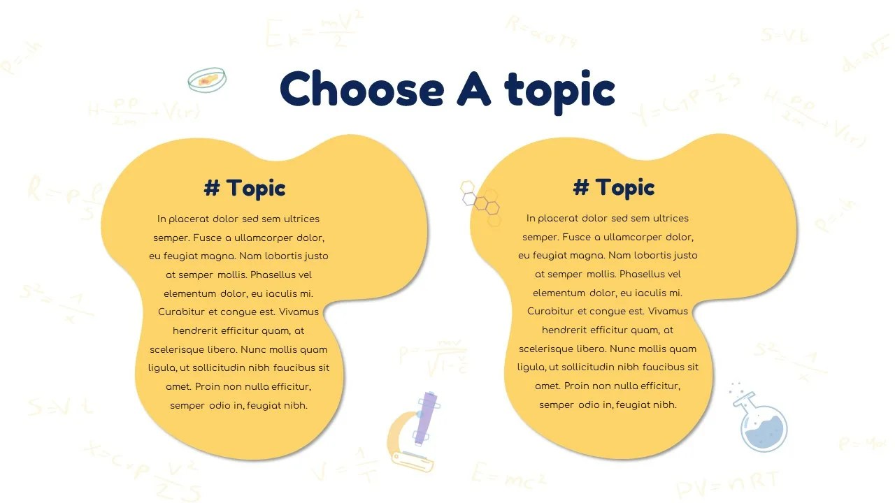 Free Science Presentation Template for Google Slides SlideKit