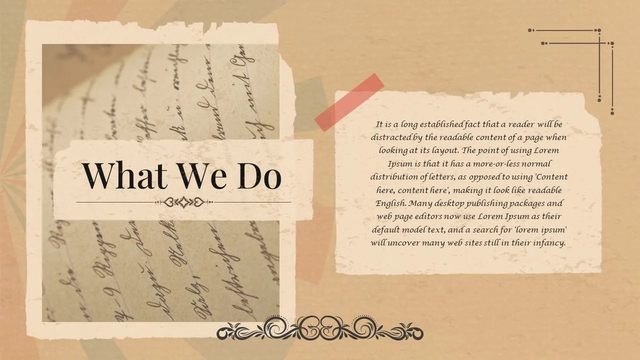 Google Slides Free Vintage Presentation Theme SlideKit