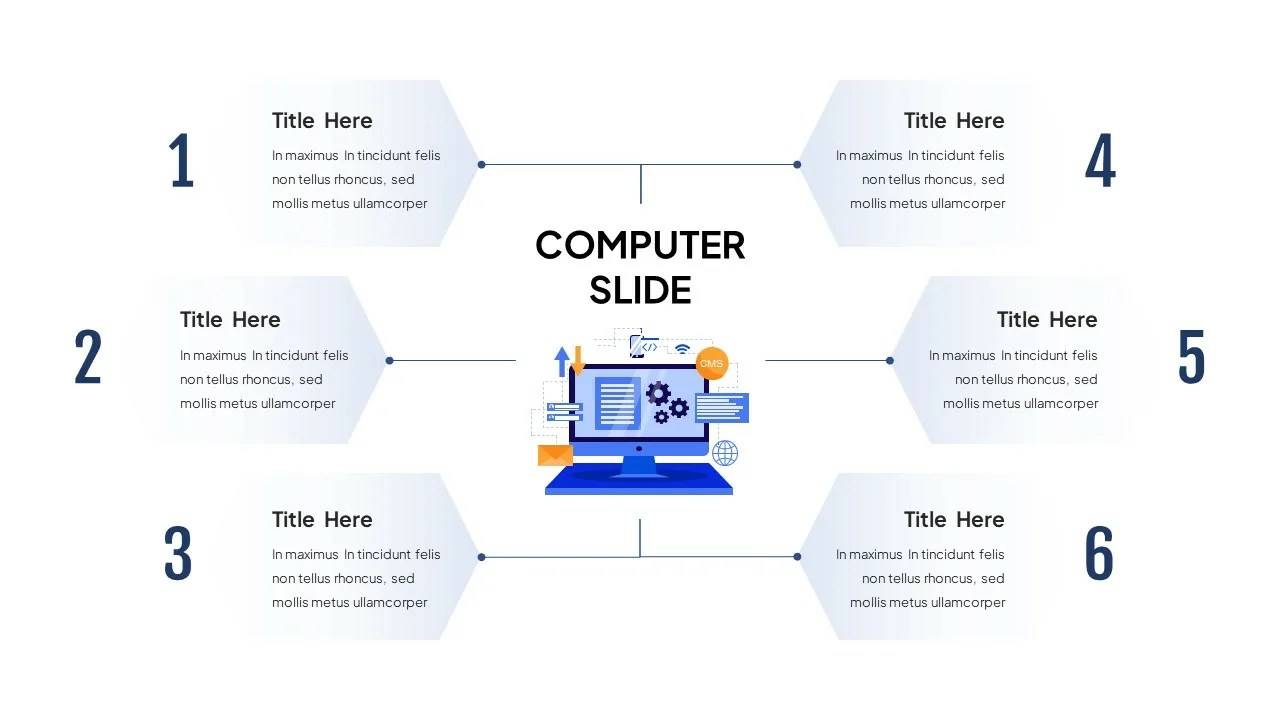 Computer Theme Presentation Slide SlideKit