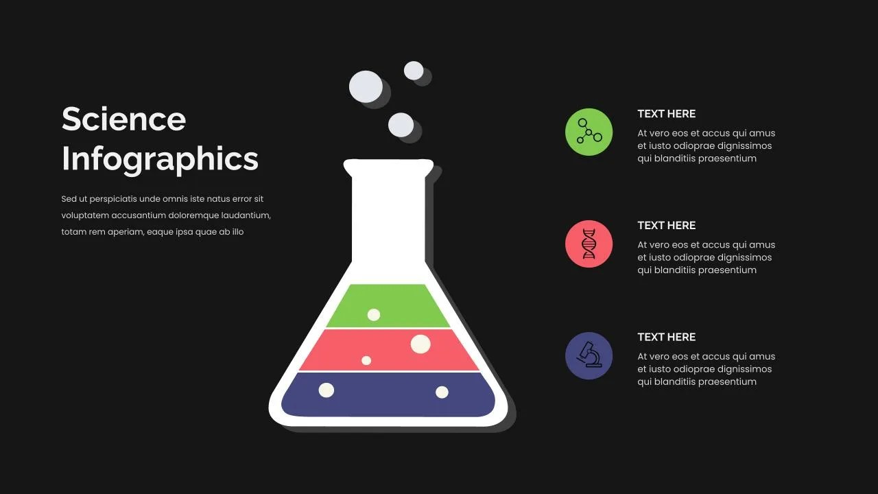 Science Presentation Infographic Template SlideKit