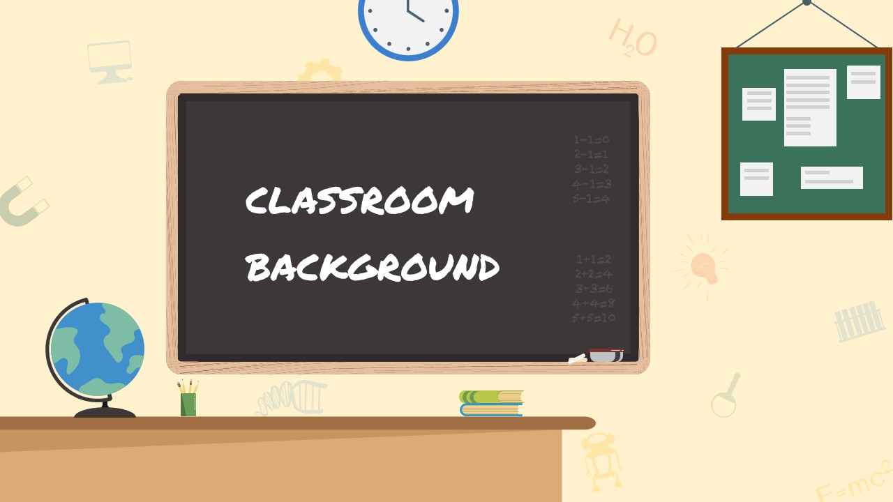 CreativeClassroom Slide Background Template SlideKit