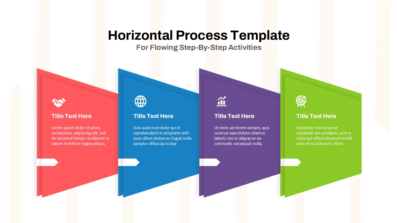 Step By Step Process Flow PowerPoint Slide Template and Google Slides