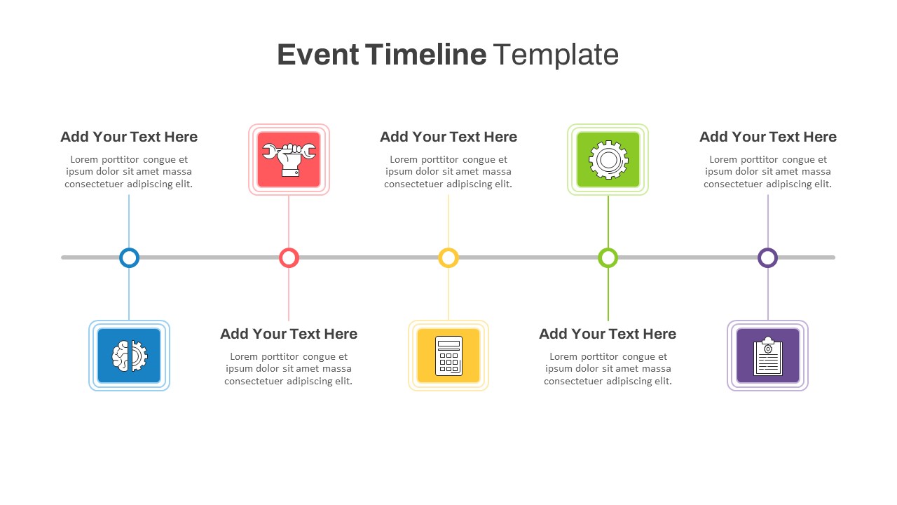 Calendar Timeline PowerPoint & Google Slides Template SlideKit