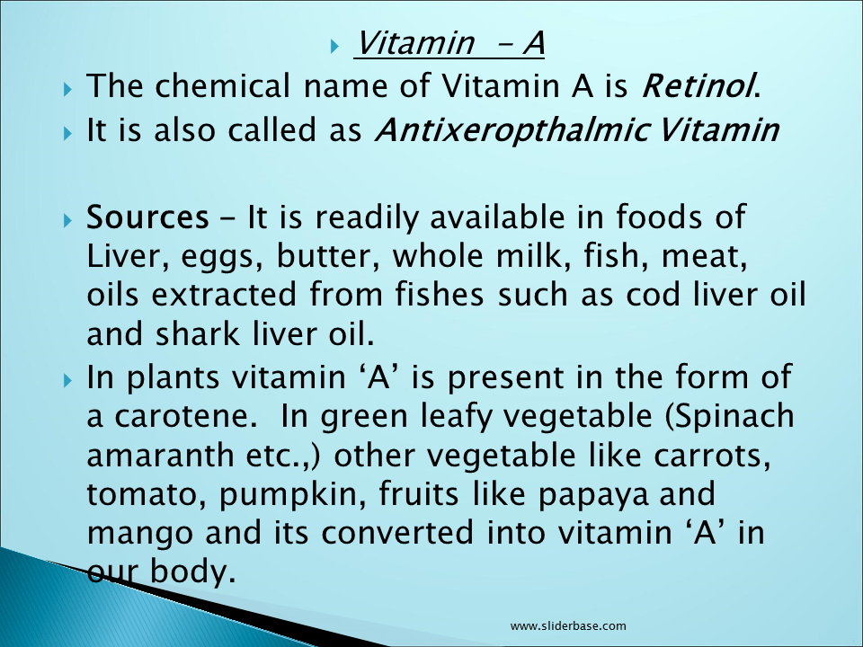 Vitamin A