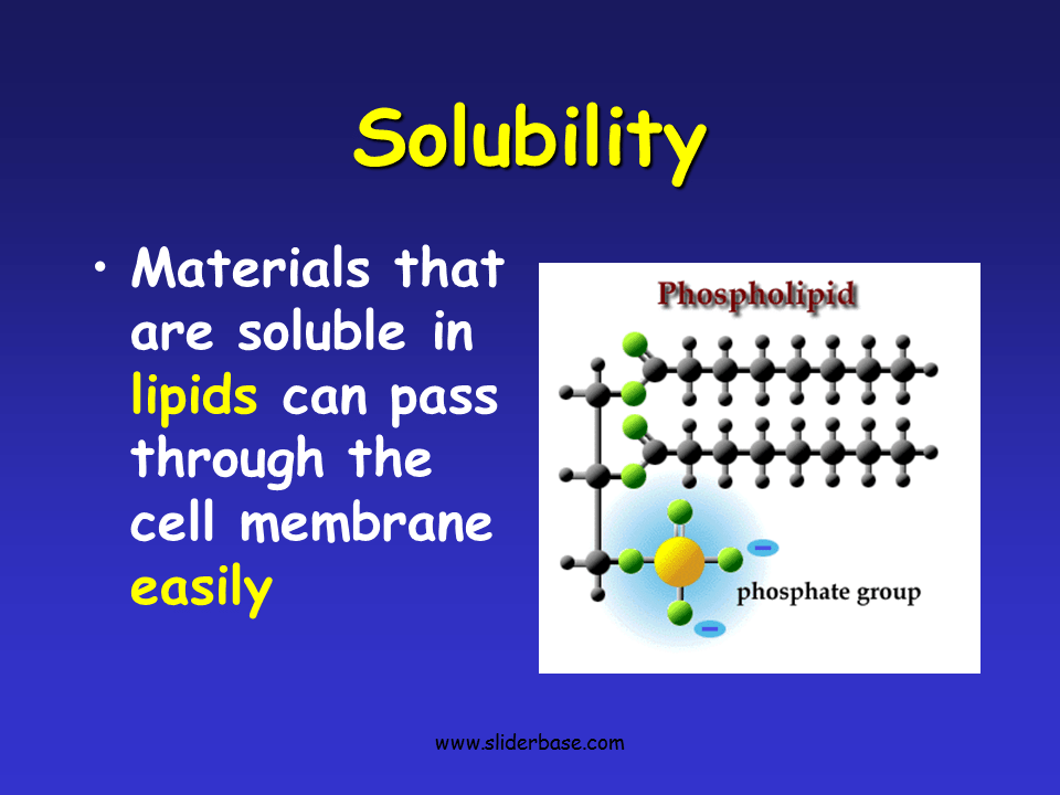 Solubility