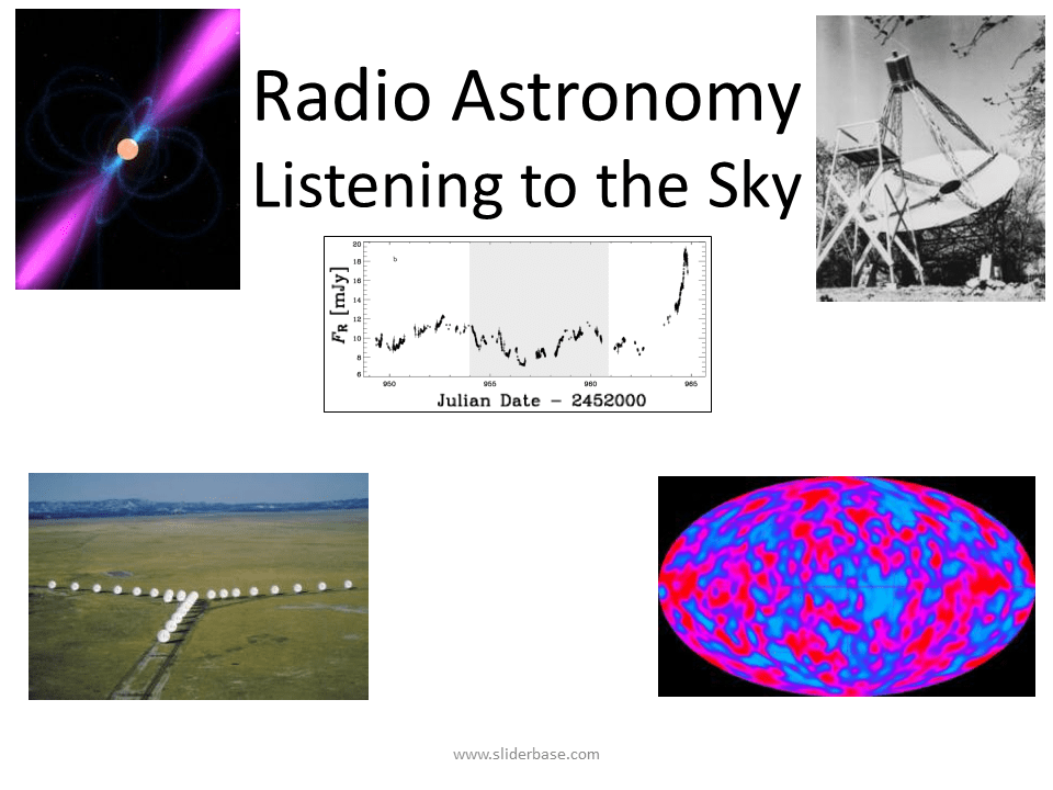 Radio Astronomy Listening to the Sky Presentation Astronomy