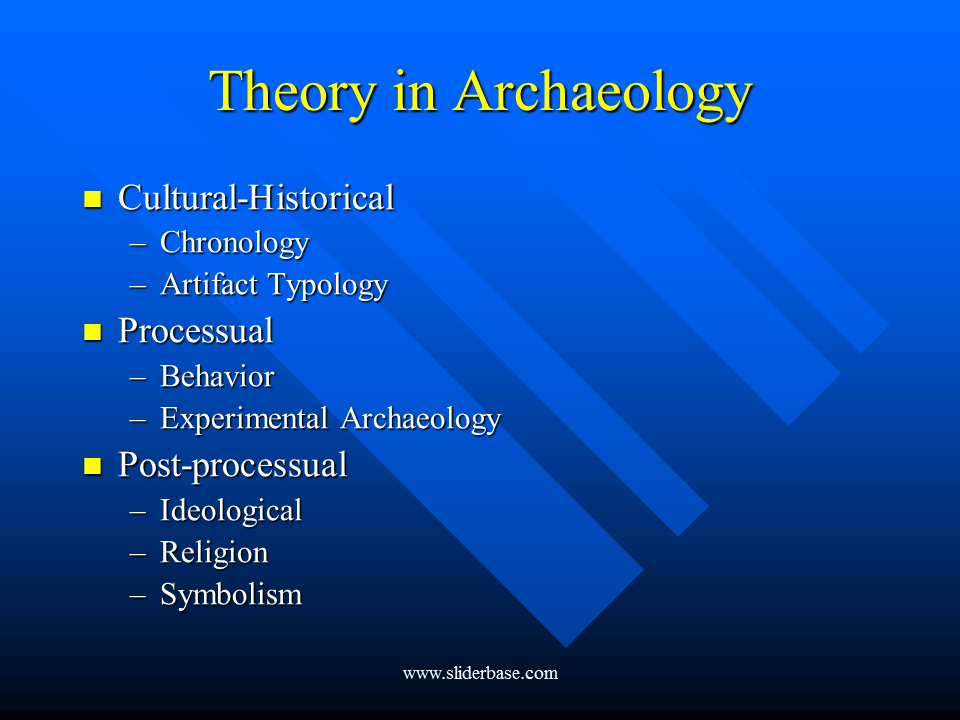 What Is Archaeology Studying Past Cultures Presentation Geography